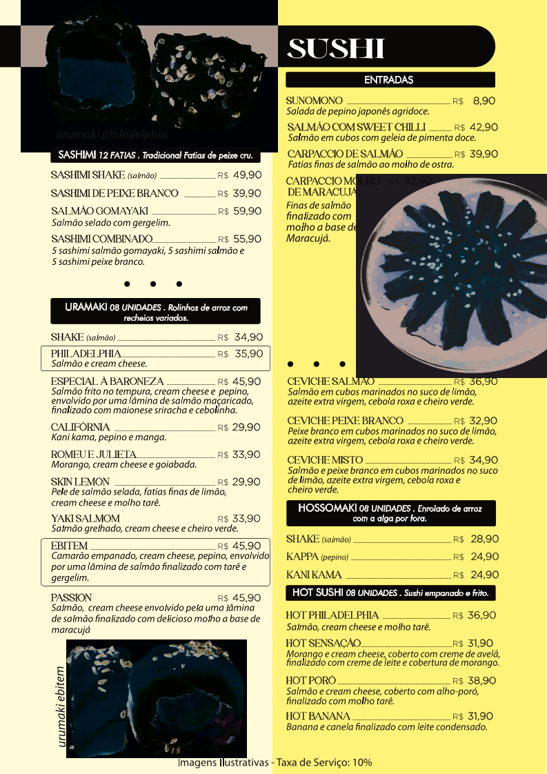 Menu A Baroneza - Hamburgueria E Sushi Bar-1